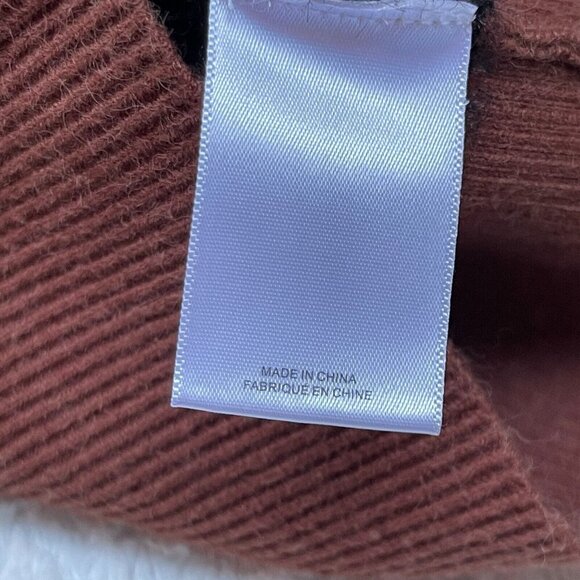 Express X Negin Mirsalehi Fuzzy Mock Neck Crop Sweater XS Small Animal Print New - Picture 9 of 10